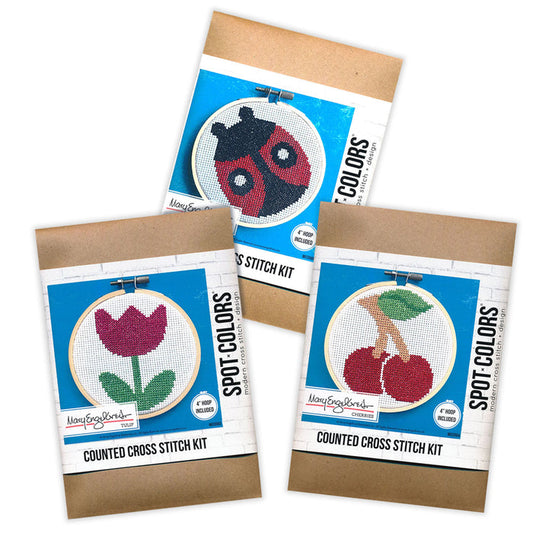 Garden Counted Cross Stitch Kit Bundle
