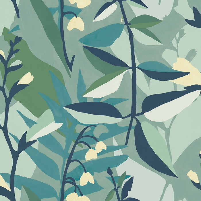 SQUARE FOOT / Blue Lagoon Mural