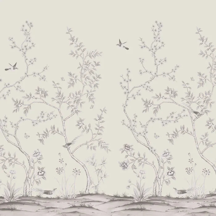 SQUARE FOOT / Dove White Blooms