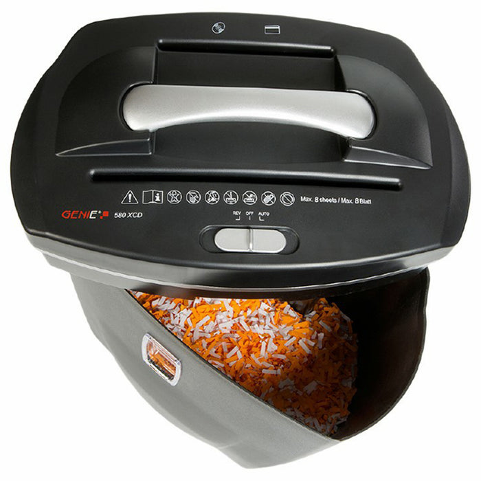 Genie 480X 12L Cross Cut Automatic Shredder - Black | GENIE 480X from Genie - DID Electrical