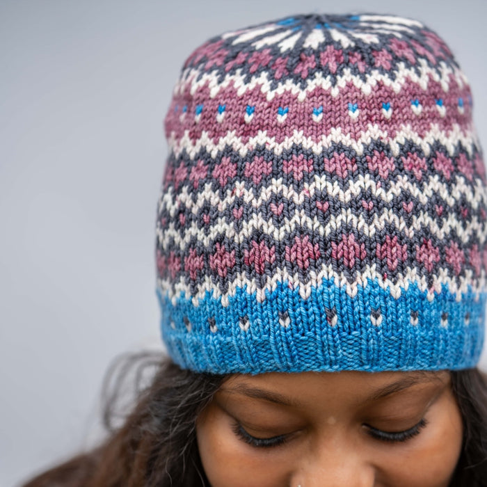 Gentle Rain Hat by Tellybean Knits - KIT