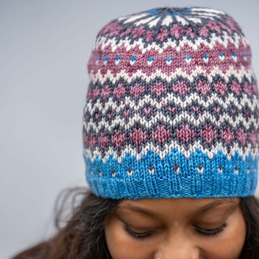 Gentle Rain Hat by Tellybean Knits - KIT