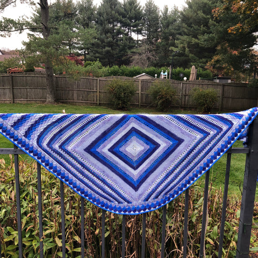 Geogradient Shawl by Westknits - KIT
