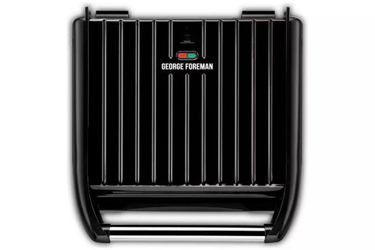 George Foreman Steel Large Grill - Black | 25052