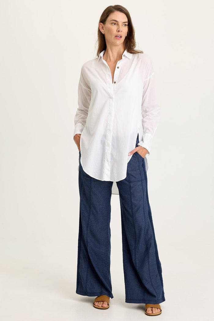 Wearables Geraldine Twill Double Seam Pant