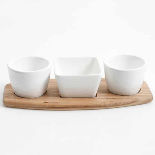Gibson Gracious Dining 4pc Tidbit Serving Set