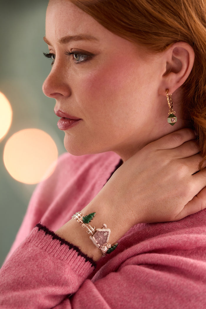 Gingerbread House Cuff