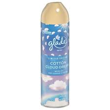 GLADE AEROSOL SPRING 22 COTTON CLOUD DREAM 8oz. - GLDAERS22CCD8 Pie's Variety Store