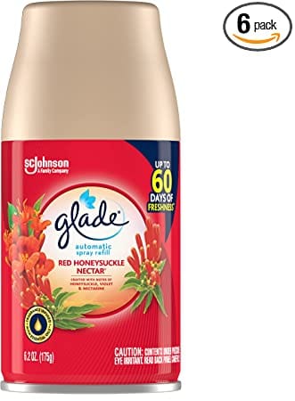 Glade Automatic Spray Air Freshener Refill HONEYSUCKLE NECTAR 6.2oz - GLDAMSAFRHSN62