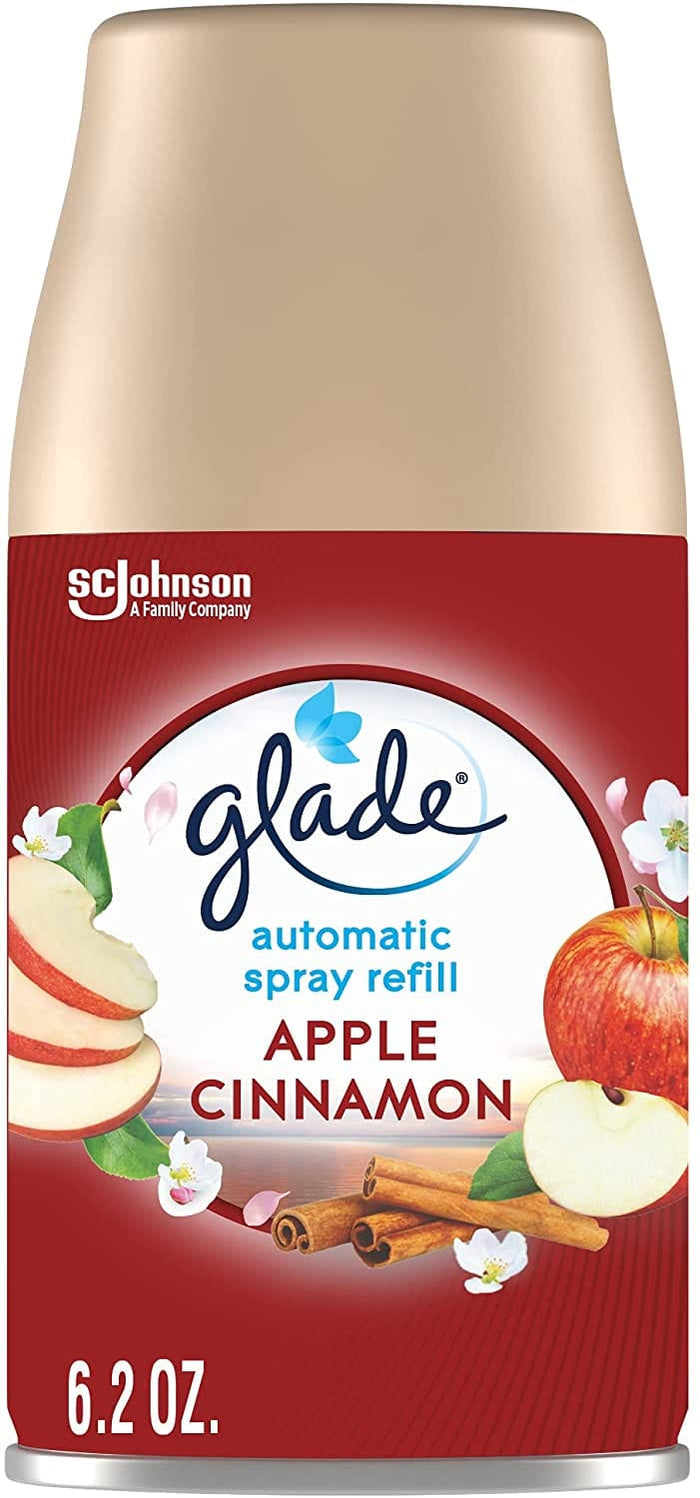 Glade Automatic Spray Air Freshener Refill APPLE CINNAMON 6.2oz - GLDAMSAFRACM62