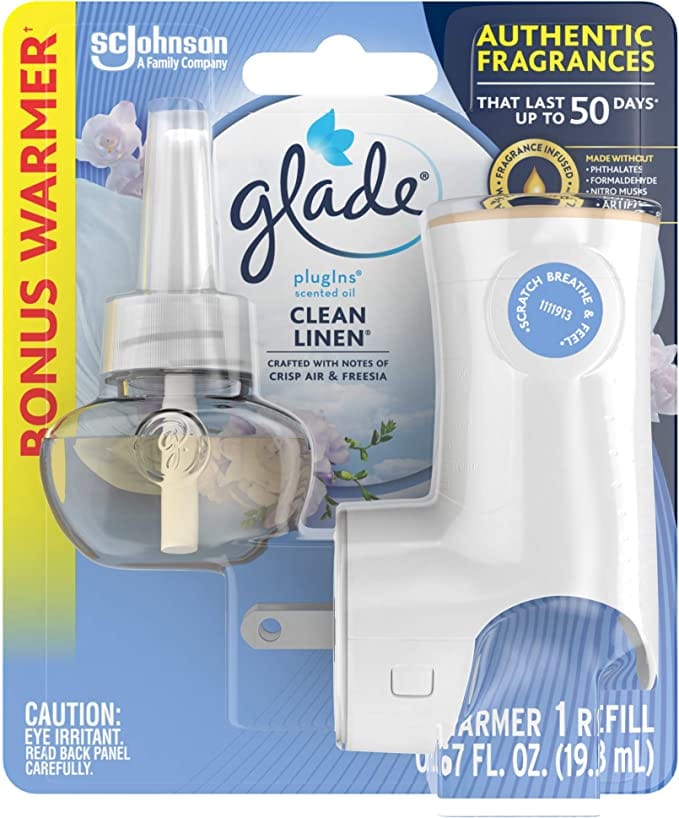 GLADE PISO STARTER KIT CLEAN LINEN 1CT - GLDPISOSKTCL Pie's Variety Store