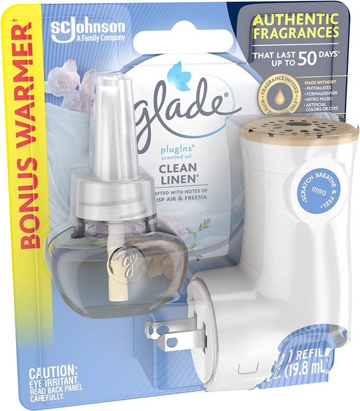 GLADE PISO STARTER KIT CLEAN LINEN 1CT - GLDPISOSKTCL Pie's Variety Store