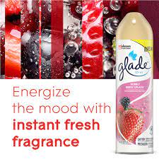 GLADE PP AEROSOL SPRAY BUBBLY BERRY SPLASH 8oz. - GLDPPAERSBBS8 Pie's Variety Store