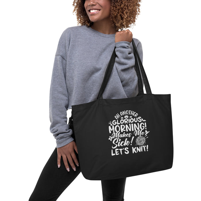 Glorious Morning - Large Organic Tote Bag