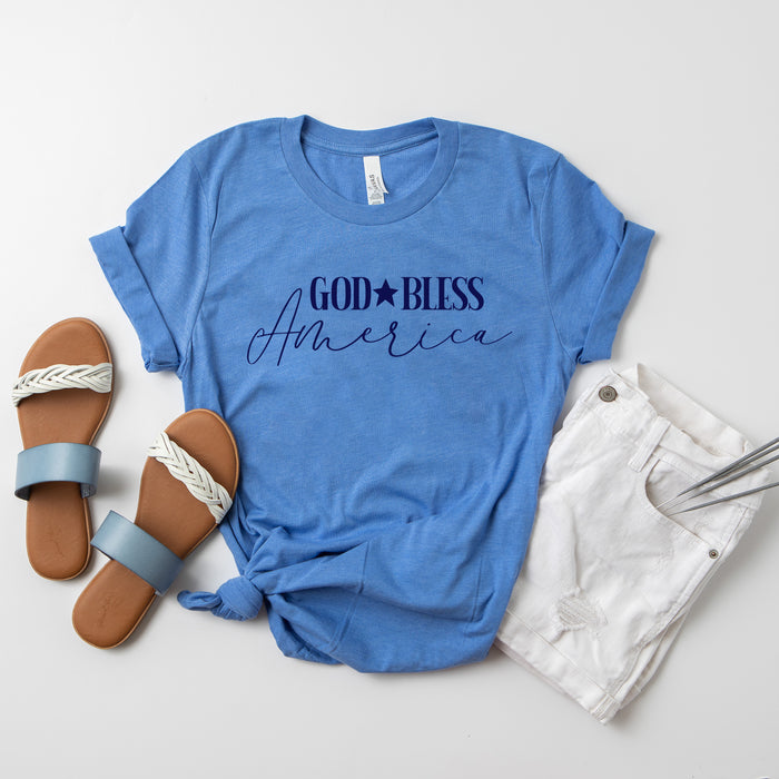 "God Bless America" Patriotic T-Shirt
