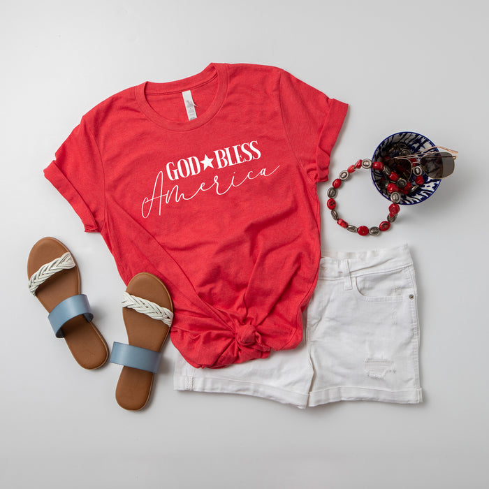 "God Bless America" Patriotic T-Shirt