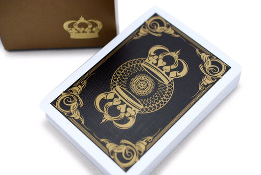 Gold Crown Playing Cards by The Blue Crown