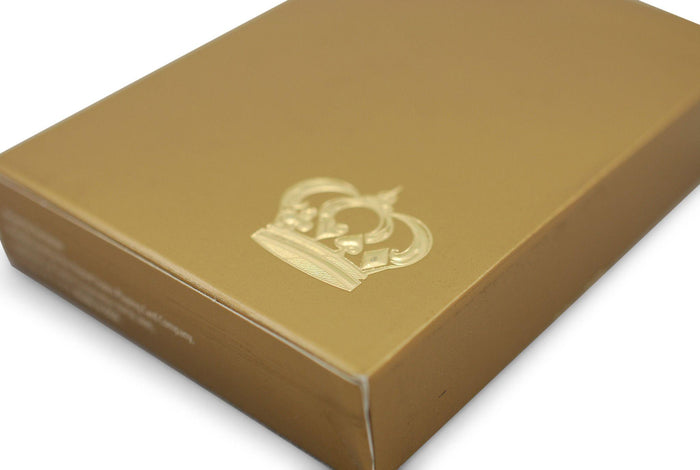 Gold Crown Playing Cards by The Blue Crown