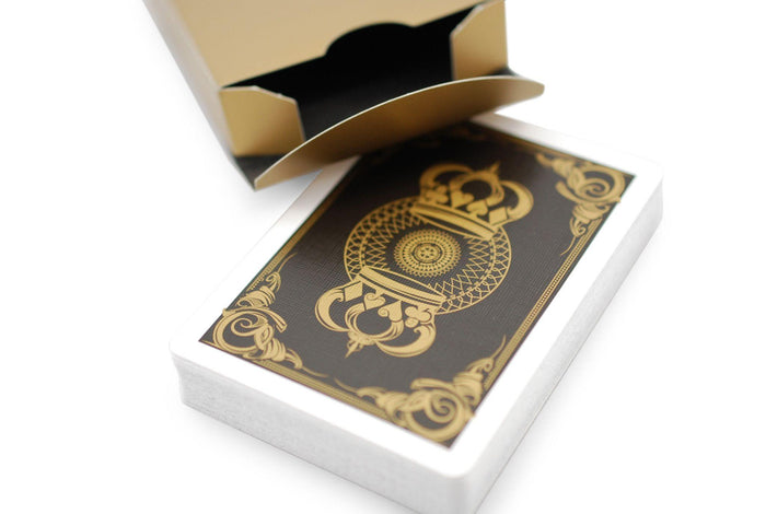 Gold Crown Playing Cards by The Blue Crown