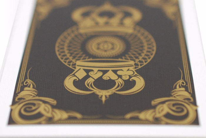 Gold Crown Playing Cards by The Blue Crown
