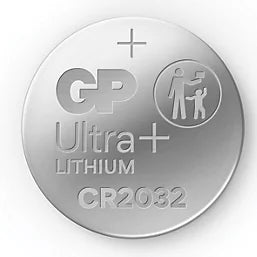 GP Coin Batteries CR2032 3V Coin Lithium Batteries 4 Pack | DL2032