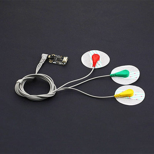 Gravity: Analog Heart Rate Monitor Sensor (ECG) For Arduino by DFRobot - The Pi Hut