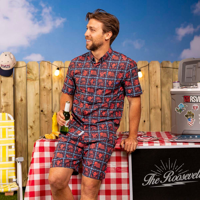 RSVLTS RSVLTS Hybrid Shorts Grillaxin’ – Hybrid Shorts Grillaxin’ – Hybrid Shorts