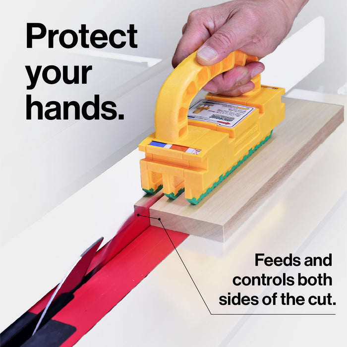 GRR-RIPPER 2GO™ –Your Go-To Pushblock for Safer, Smarter Woodworking