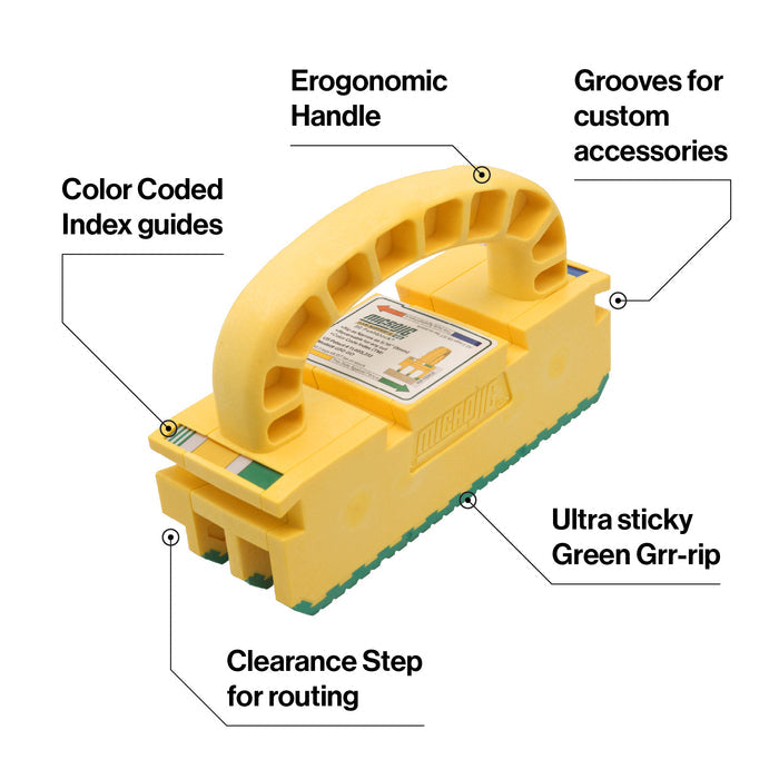 GRR-RIPPER 2GO™ –Your Go-To Pushblock for Safer, Smarter Woodworking