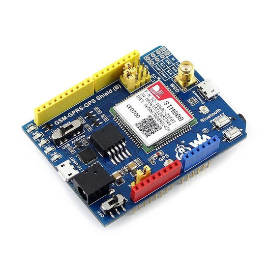 GSM/GPRS/GPS Shield for Arduino [Discontinued] by Waveshare - The Pi Hut