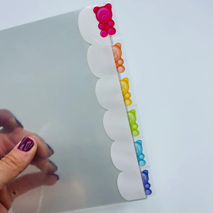 Gummy Bear Planner Dividers - SIDE TABS