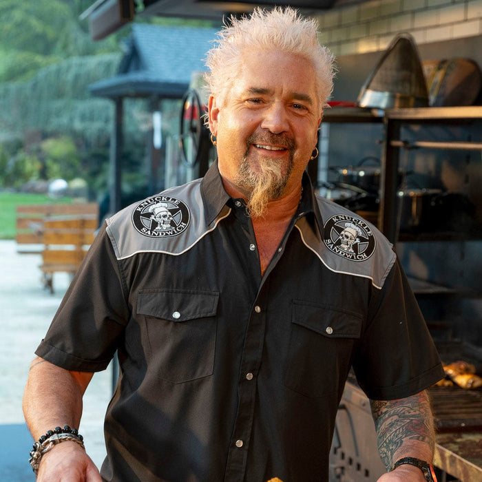 RSVLTS Guy Fieri Roper Short Sleeve Shirt Guy Fieri "Knuckle Sandwich" – Roper Short Sleeve Shirt Guy Fieri "Knuckle Sandwich" – Roper Short Sleeve Shirt