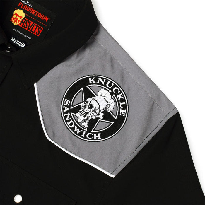 RSVLTS Guy Fieri Roper Short Sleeve Shirt Guy Fieri "Knuckle Sandwich" – Roper Short Sleeve Shirt Guy Fieri "Knuckle Sandwich" – Roper Short Sleeve Shirt