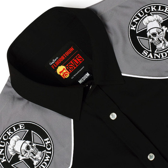 RSVLTS Guy Fieri Roper Short Sleeve Shirt Guy Fieri "Knuckle Sandwich" – Roper Short Sleeve Shirt Guy Fieri "Knuckle Sandwich" – Roper Short Sleeve Shirt