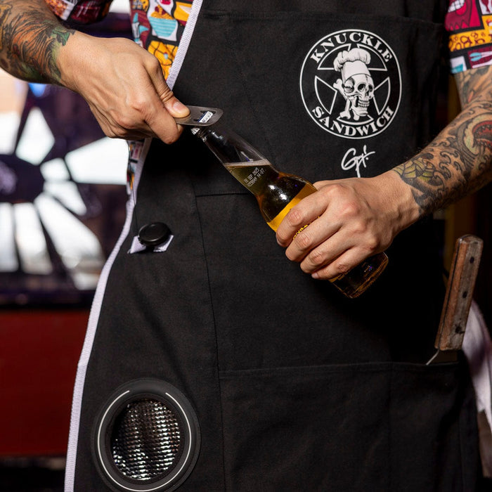 RSVLTS Guy Fieri Grilling Apron Guy Fieri "Knuckle Sandwich" – Ultimate Grilling Apron Guy Fieri "Knuckle Sandwich" – Ultimate Grilling Apron