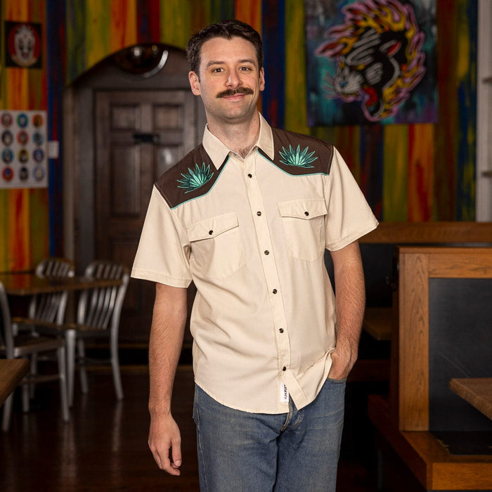 RSVLTS Guy Fieri Roper Short Sleeve Shirt Guy Fieri "Mas Santo!" – Roper Short Sleeve Shirt Guy Fieri "Mas Santo!" – Roper Short Sleeve Shirt