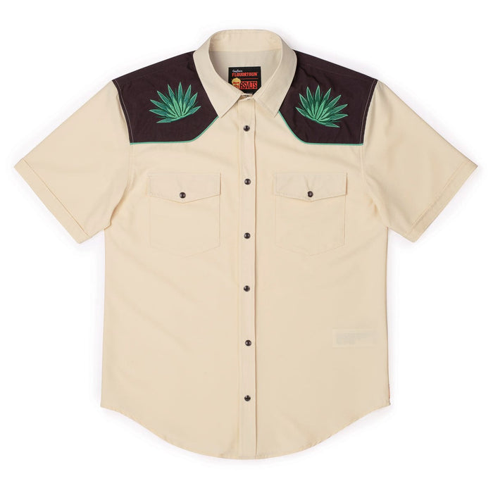 RSVLTS XS Guy Fieri Roper Short Sleeve Shirt Guy Fieri "Mas Santo!" – Roper Short Sleeve Shirt Guy Fieri "Mas Santo!" – Roper Short Sleeve Shirt