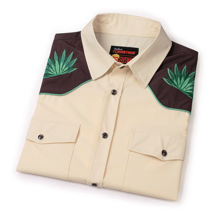 RSVLTS Guy Fieri Roper Short Sleeve Shirt Guy Fieri "Mas Santo!" – Roper Short Sleeve Shirt Guy Fieri "Mas Santo!" – Roper Short Sleeve Shirt