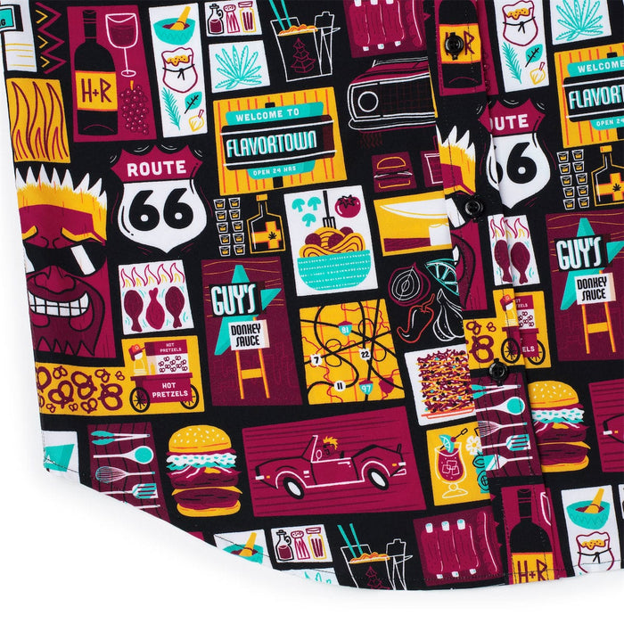 RSVLTS Guy Fieri Short Sleeve Shirt Guy Fieri "Rollin' Out" – KUNUFLEX Short Sleeve Shirt Guy Fieri "Rollin' Out" – KUNUFLEX Short Sleeve Shirt