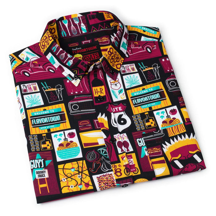RSVLTS Guy Fieri Short Sleeve Shirt Guy Fieri "Rollin' Out" – KUNUFLEX Short Sleeve Shirt Guy Fieri "Rollin' Out" – KUNUFLEX Short Sleeve Shirt