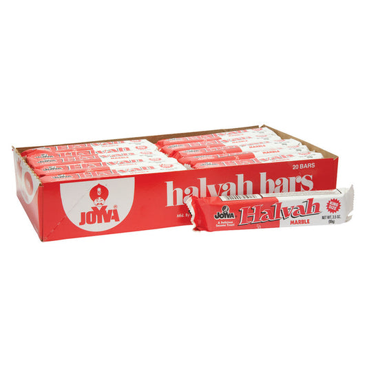 Halvah Marble Joyva 3.5oz Bar - 20ct