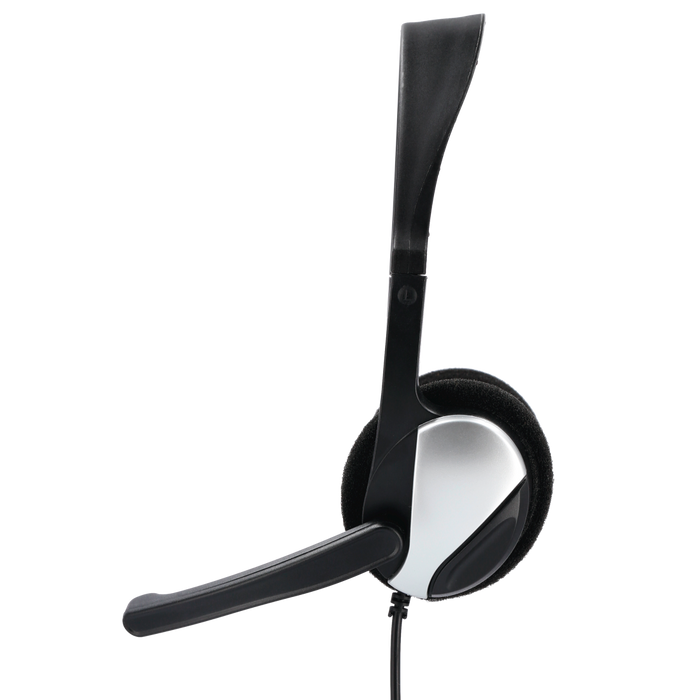 Hama HS-P100 Over-Ear PC Office Wired Headset - Black | 303554 from Hama - DID Electrical