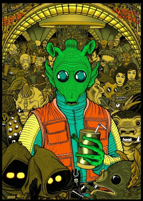 Han Shot First Florian Bertmer poster