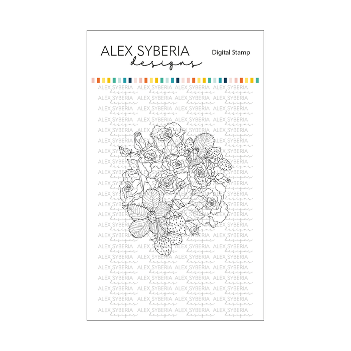 Handpicked Bouquet Digital Stamp