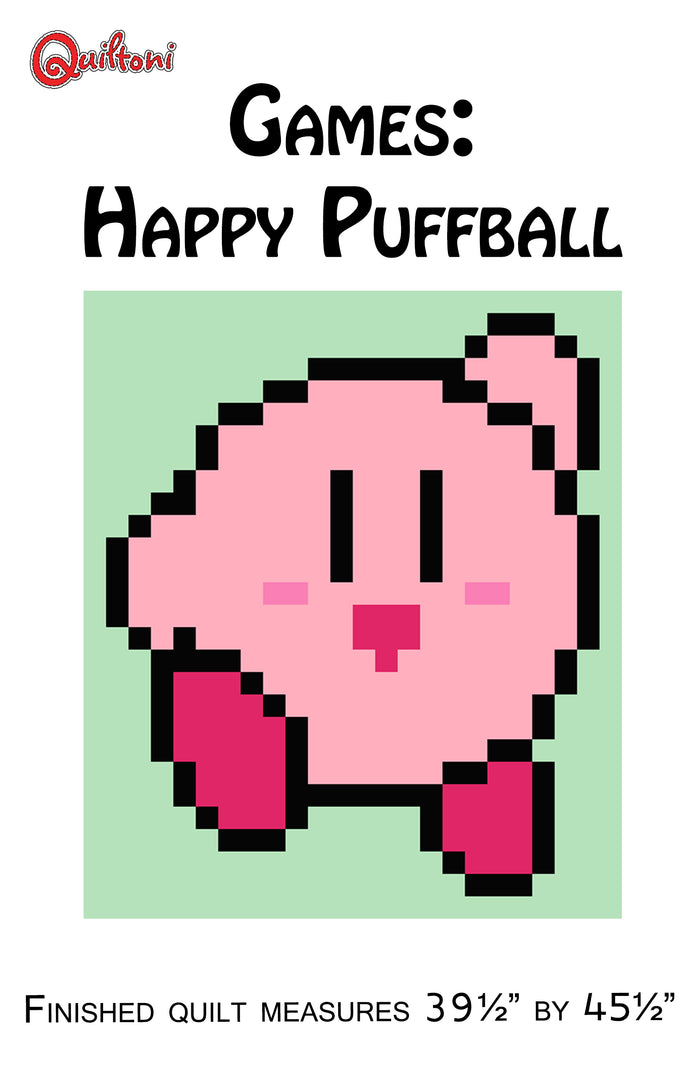 Happy Puffball Quilt Pattern PDF