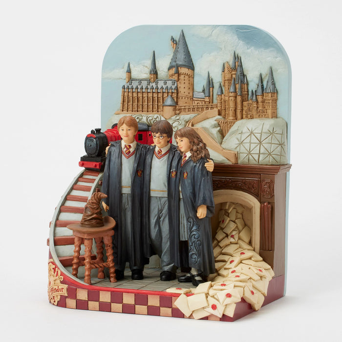 Harry Potter by Jim Shore | Harry Potter Trio Castle Scene | Figurine