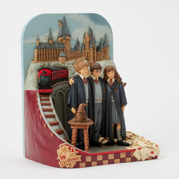 Harry Potter by Jim Shore | Harry Potter Trio Castle Scene | Figurine