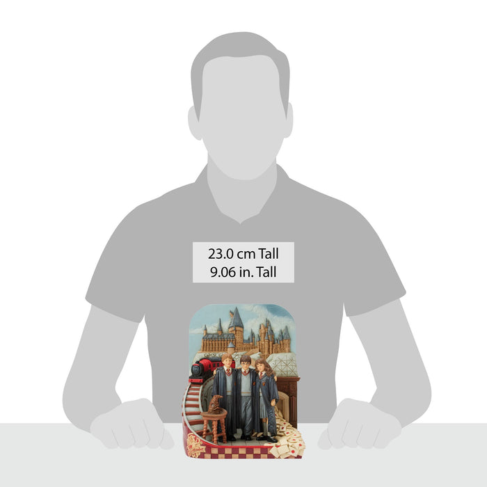 Harry Potter by Jim Shore | Harry Potter Trio Castle Scene | Figurine