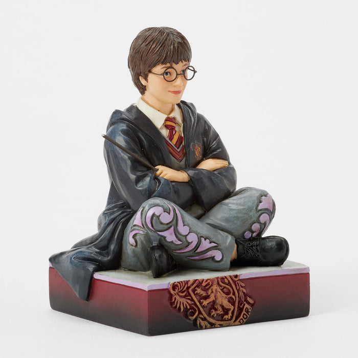 Harry Potter by Jim Shore | Harry Potter with Wand | Figurine