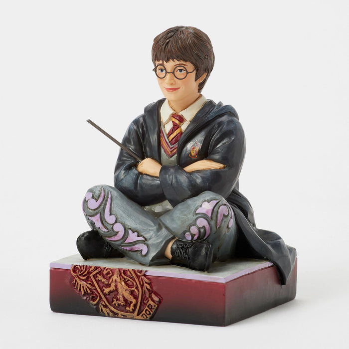 Harry Potter by Jim Shore | Harry Potter with Wand | Figurine